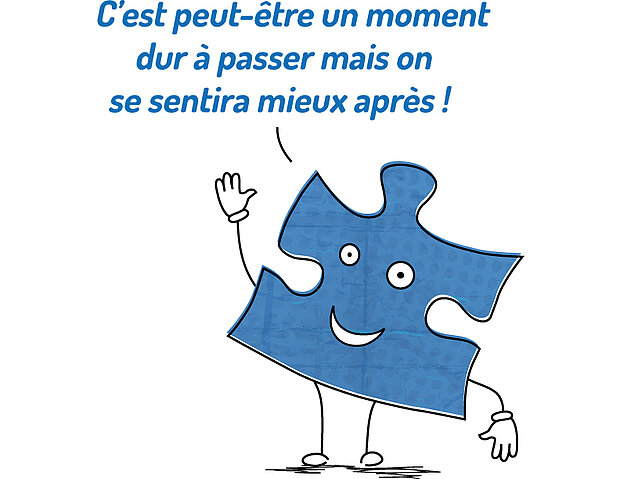 C'est peut-être un moment dur à passer, mais on se sentira mieux après!