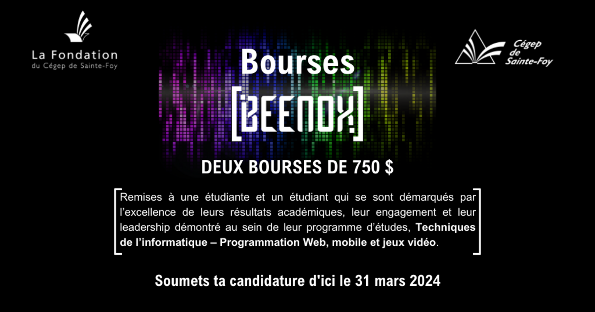 Fondation du Cégep de Sainte-Foy : Bourses d'Exellence offerte par ...