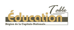 Logo Table Éducation, Région  de la Capitale-Nationale